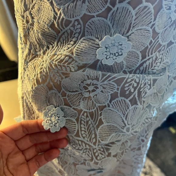 34”28”37” with 3D flowers 45”Long - Picture 3 of 5